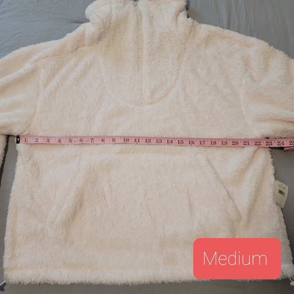 Free People Big Sky Faux Shearling Pullover - Picture 9 of 9